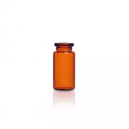 10 mL Amber Glass Vials (Pack of 100)