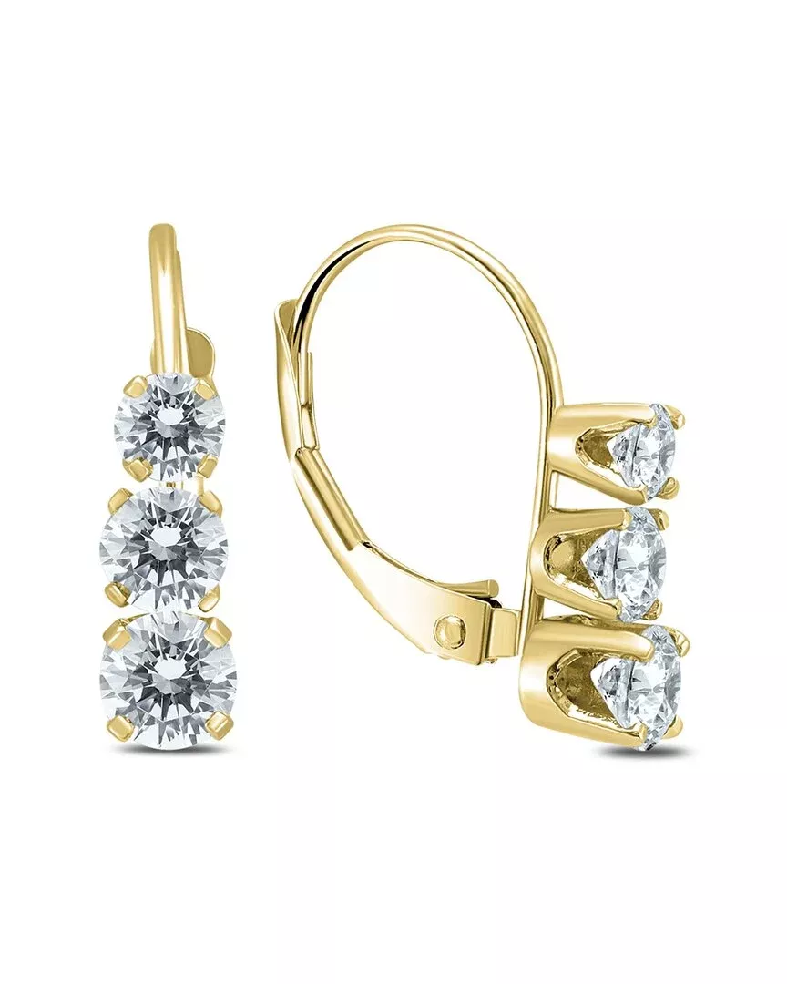14K 0.96 Ct. Tw. Diamond Earrings