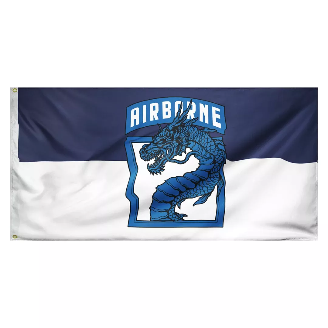 18th Airborne Remastered Double-Sided Flag