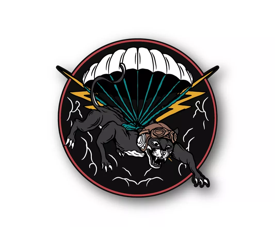 2-503 Cat Patch Remastered Premium Sticker