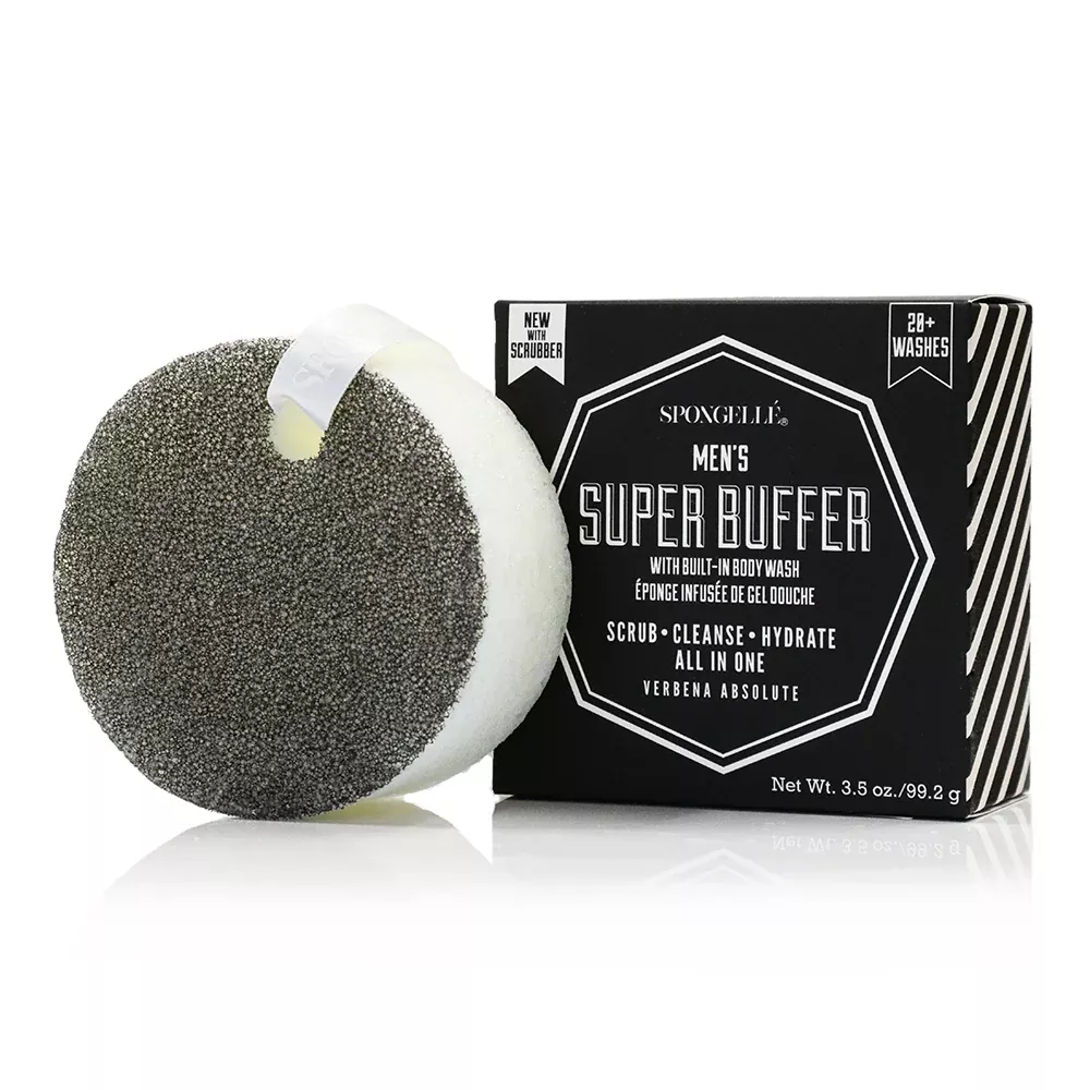 20+ Men's Super Buffer | Black Scrubber