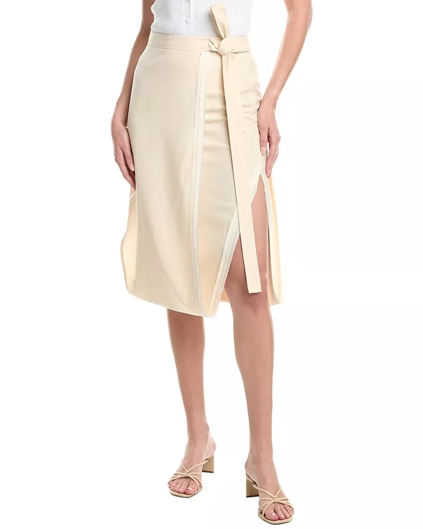 3.1 Phillip Lim Endless Loop Wool-Blend Skirt