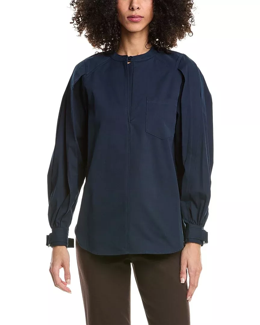 3.1 Phillip Lim Oxford Oversized Poet Blouse