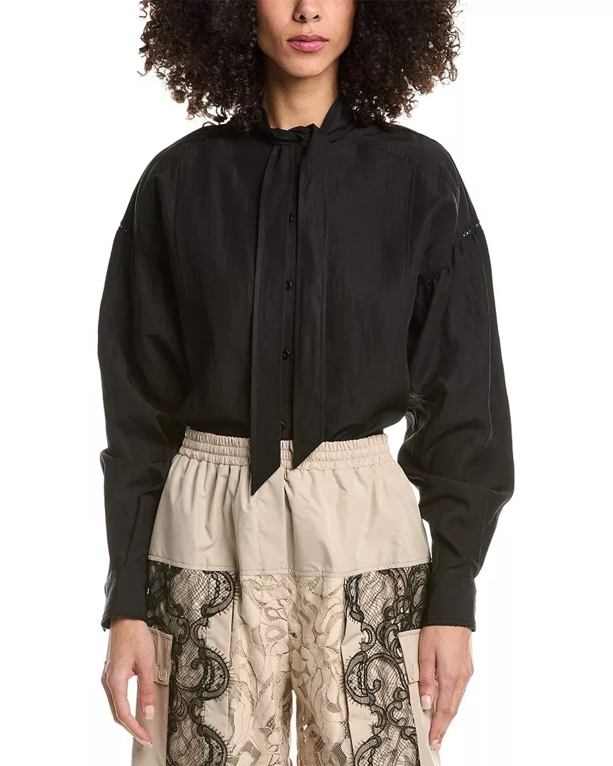 3.1 Phillip Lim Tie Neck Blouse