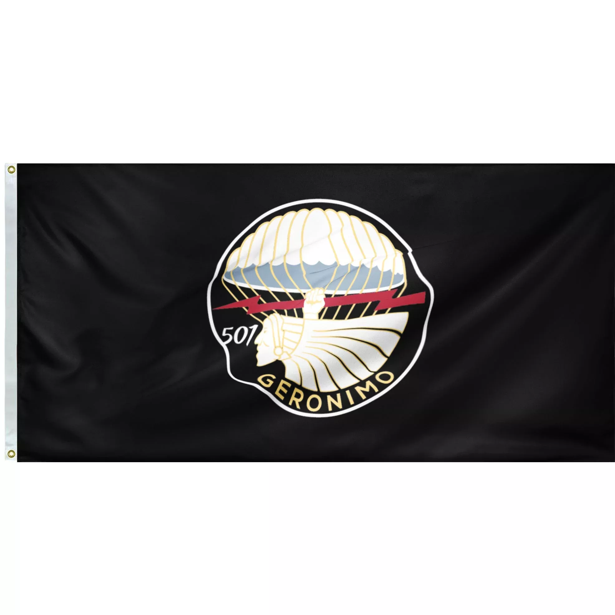 501st Geronimo Airborne Classic Double-Sided Flag