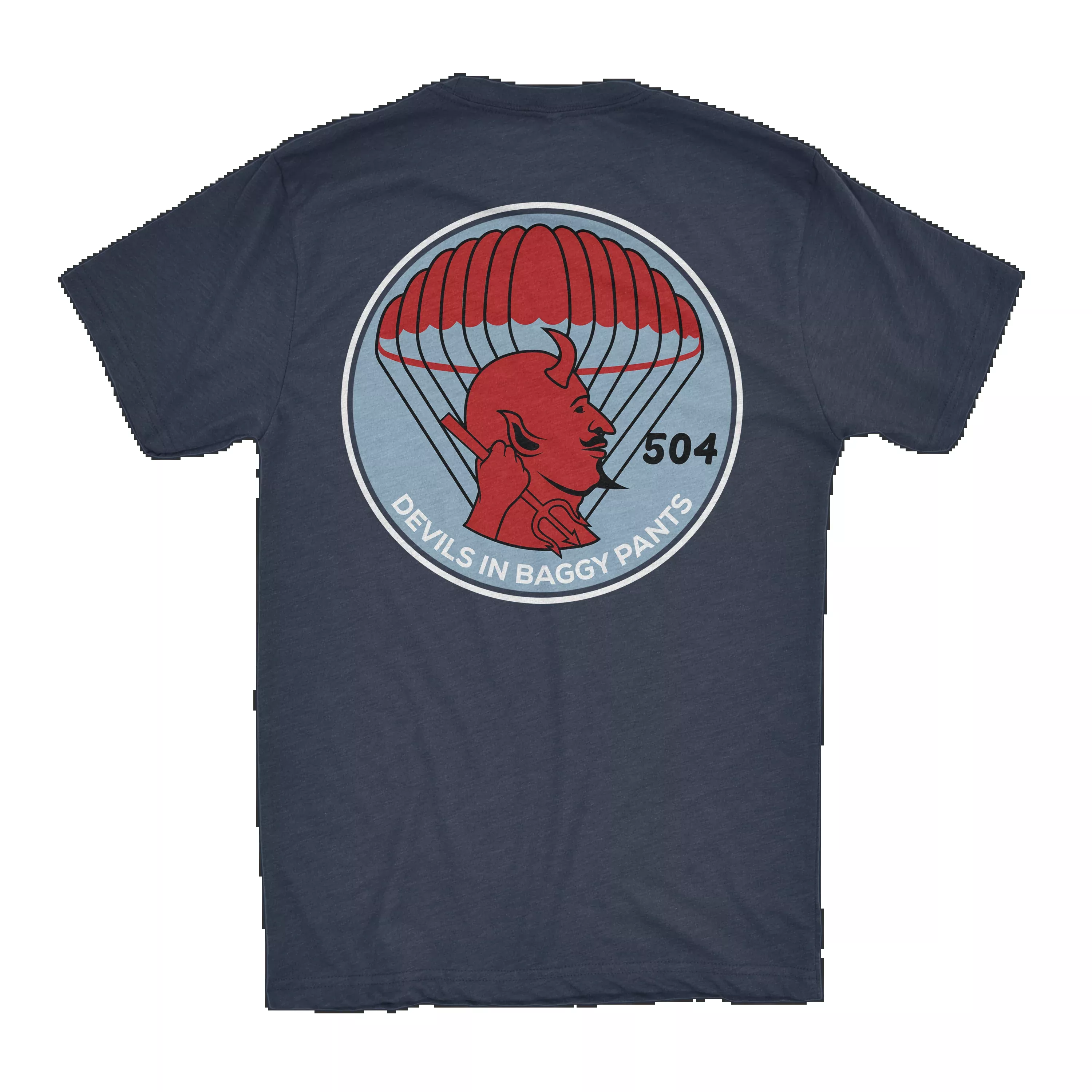 504 Devils Airborne Classic Athletic Shirt