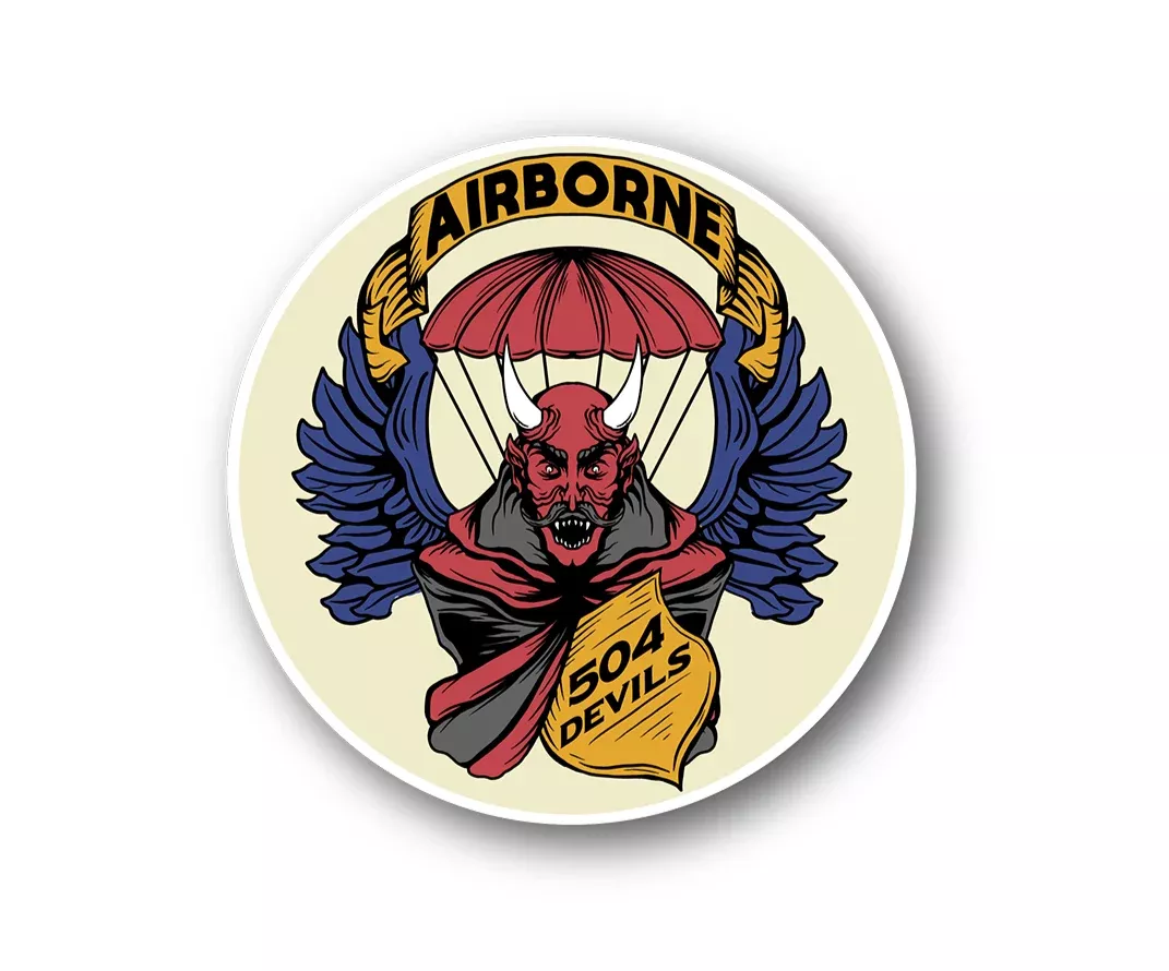 504th Devils Remastered Premium Sticker