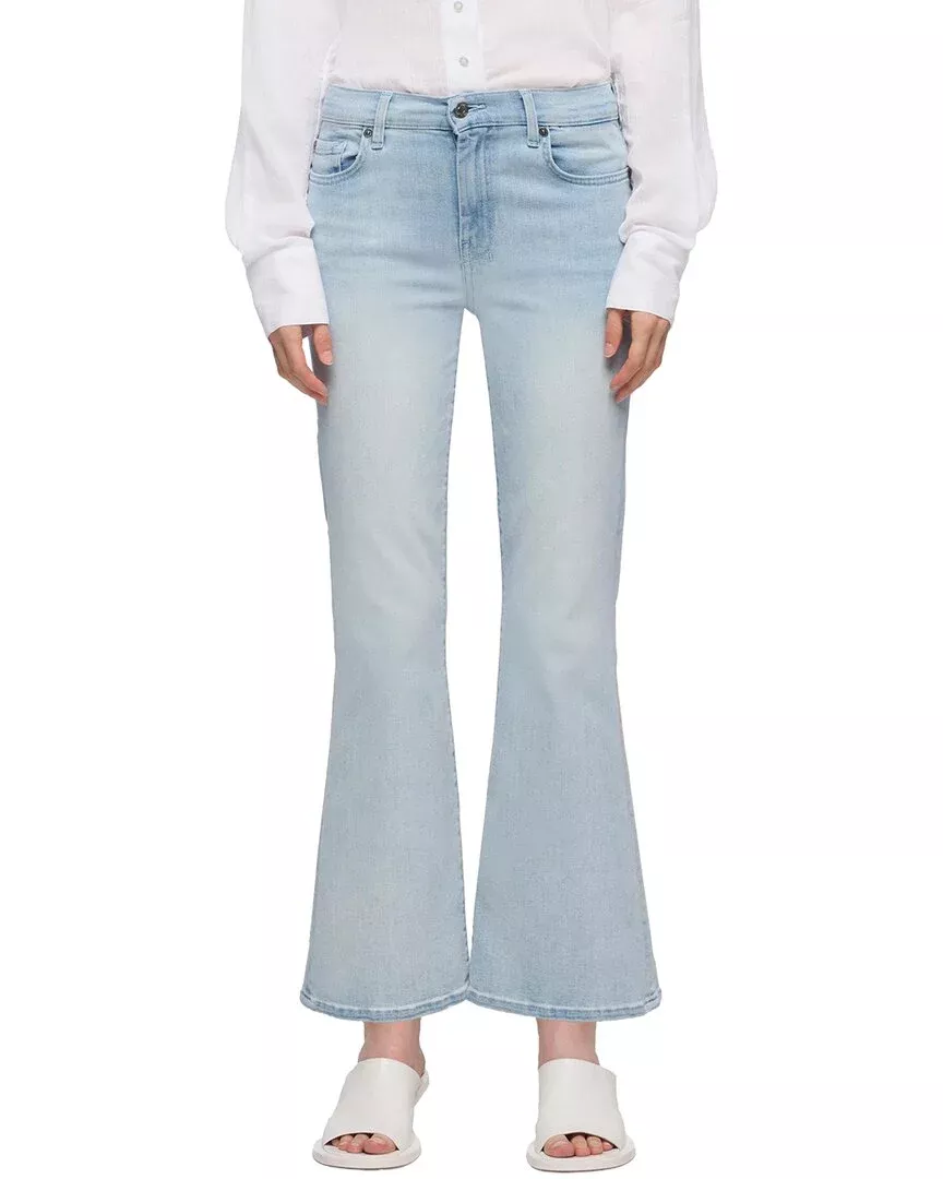 7 For All Mankind Cropped Decatur Jean