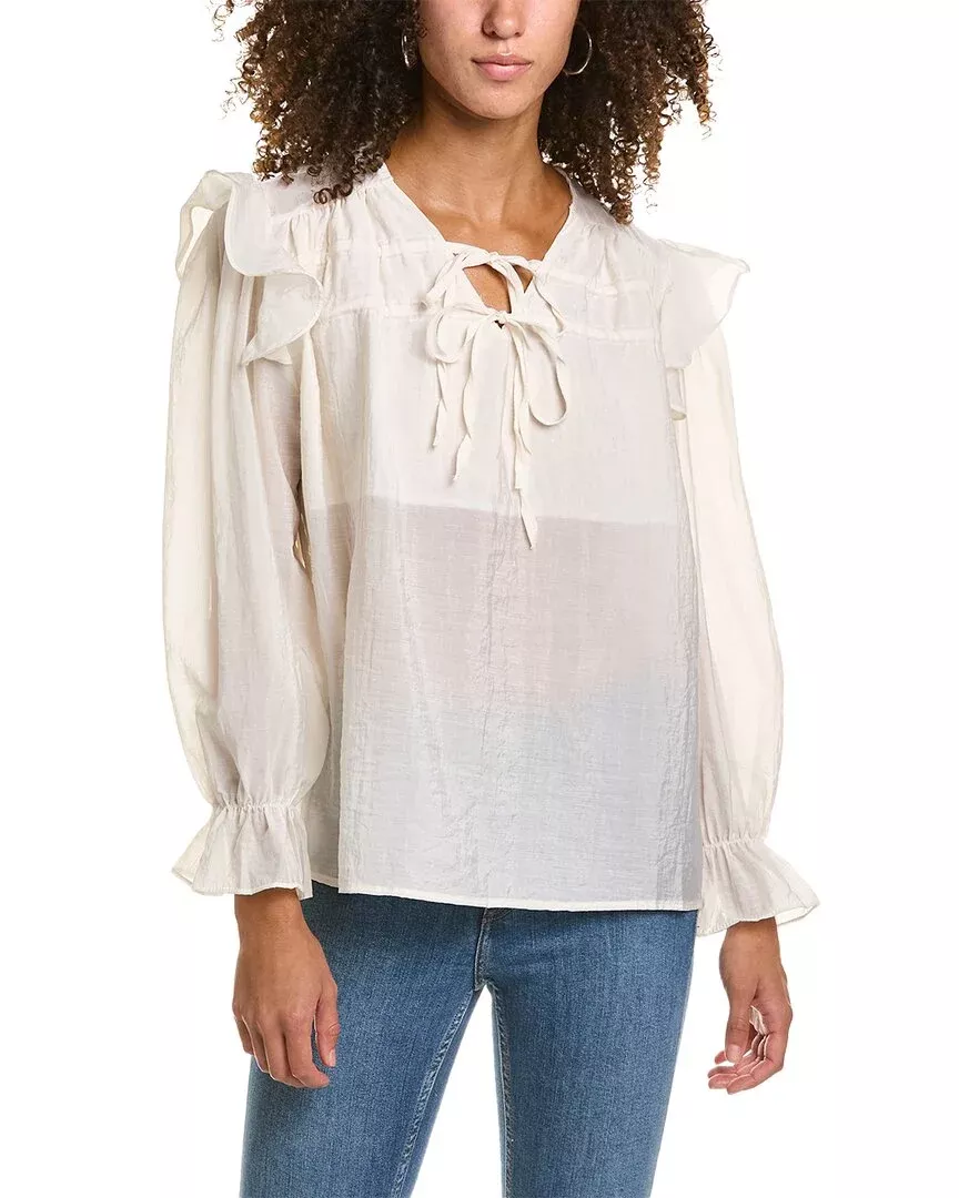70/21 Tie Neck Blouse