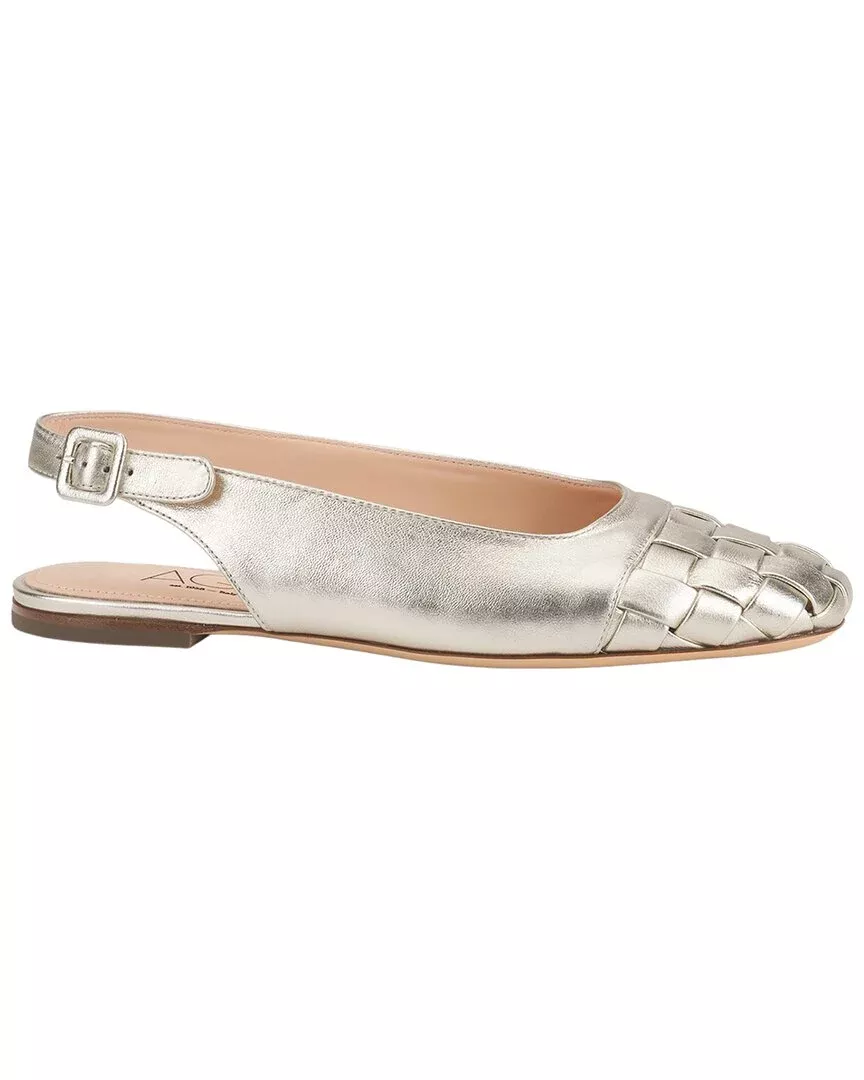 Agl Mara Sling Wave Leather Slingback