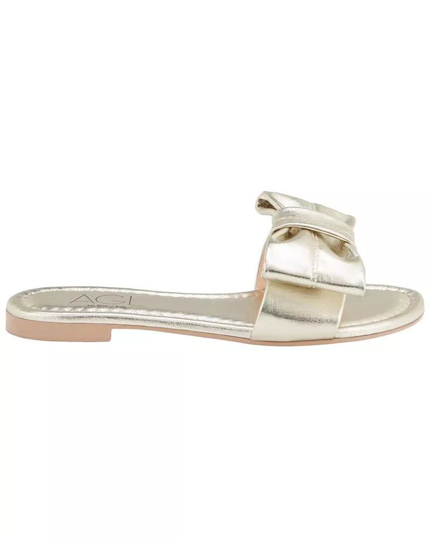 Agl Summer Ribbon Leather Slides