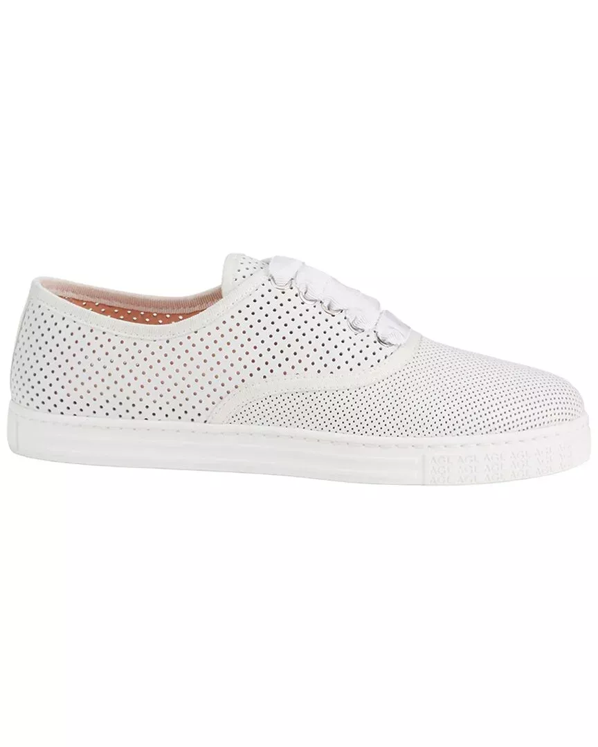 Agl Tessy Perforated Leather Sneaker