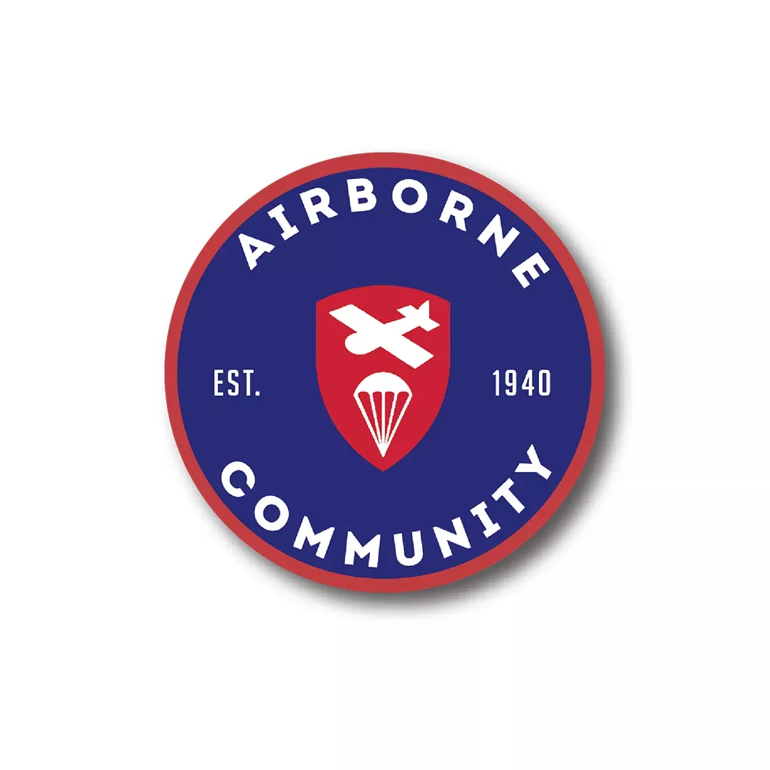 Airborne Community Sticker