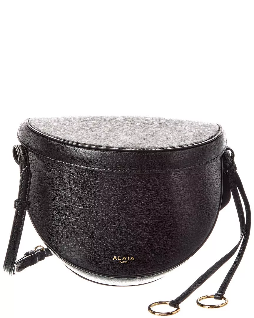 Alaïa Hip Leather Shoulder Bag