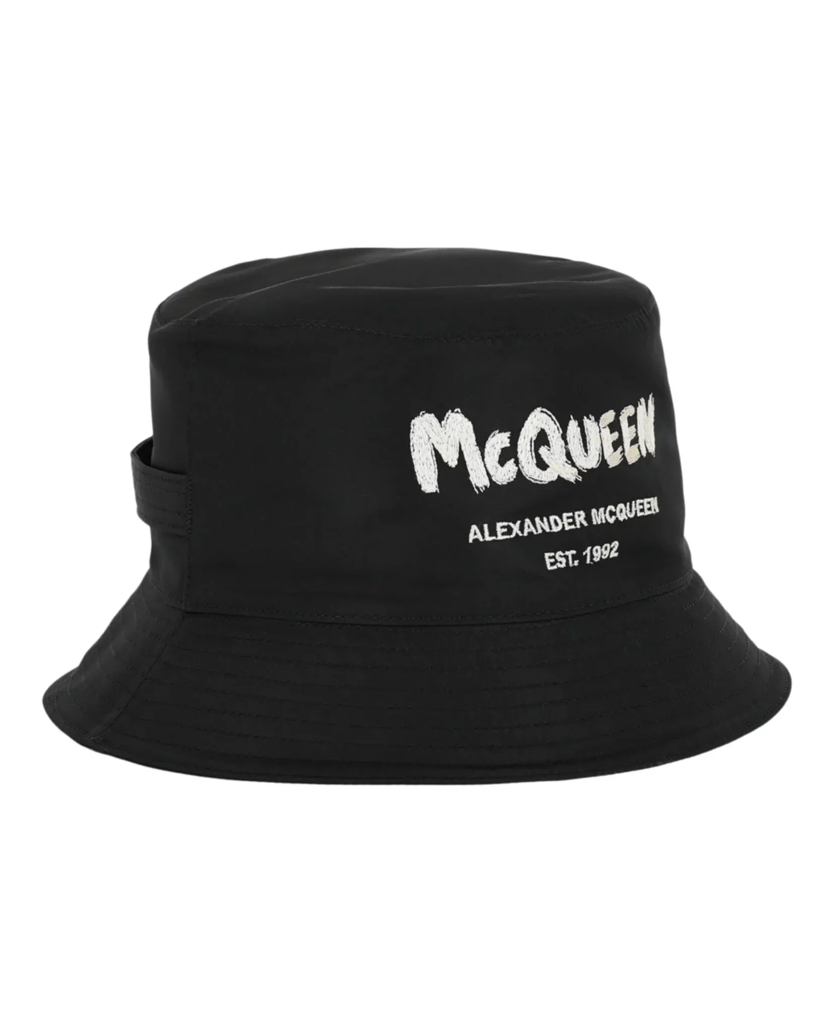 Alexander McQueen Mens Graffiti Bucket Hat