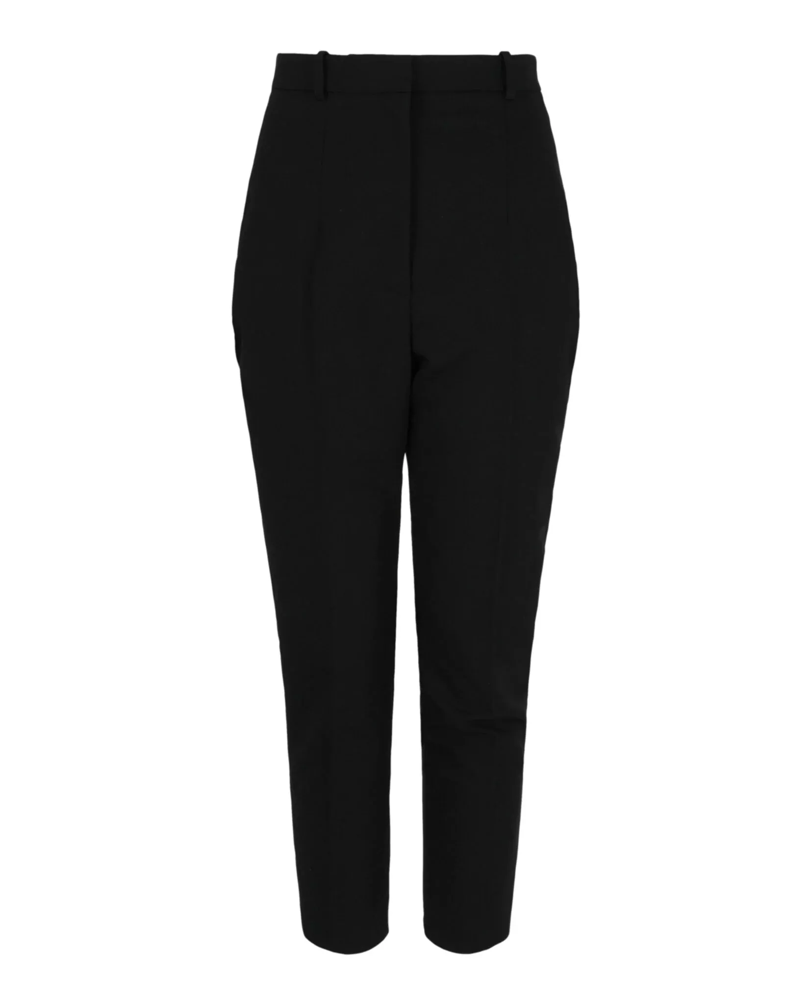 Alexander McQueen Womens High-Rise Cigarette Pants