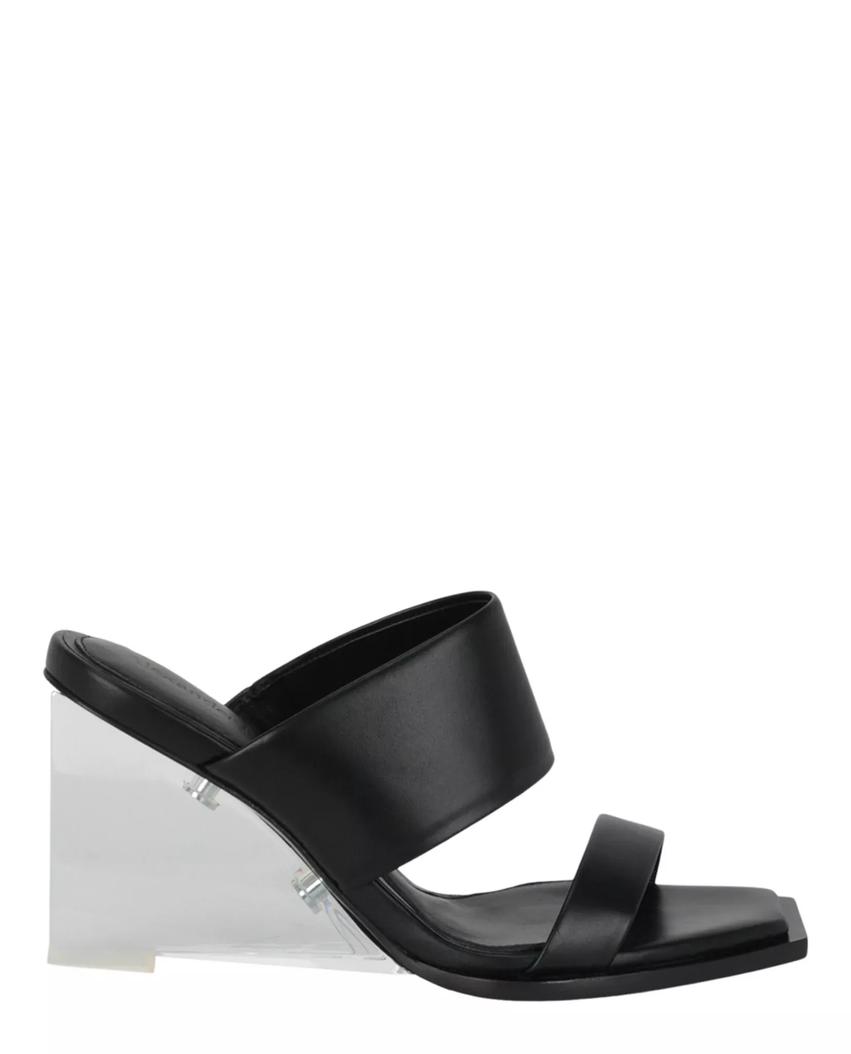 Alexander McQueen Womens Shard Leather Sandals