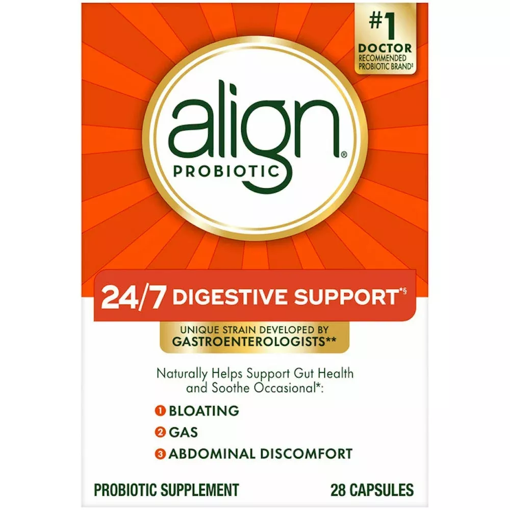 Align Probiotic 10 mg 24/7 Digestive Support Capsule, 28 EA