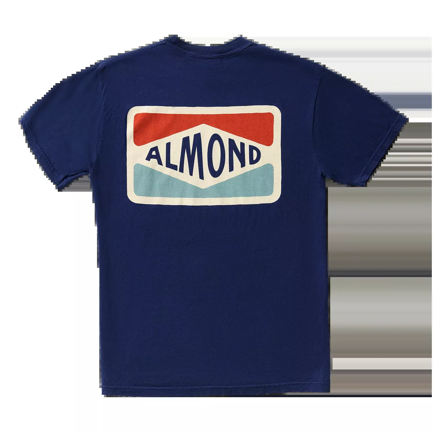 Almond Fin Box Tee | Navy