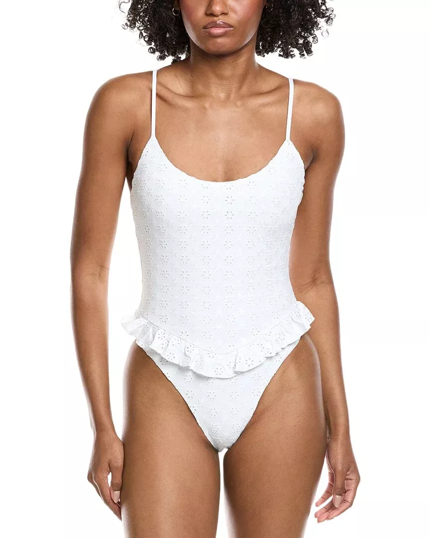 Amanda Uprichard Dove One-Piece