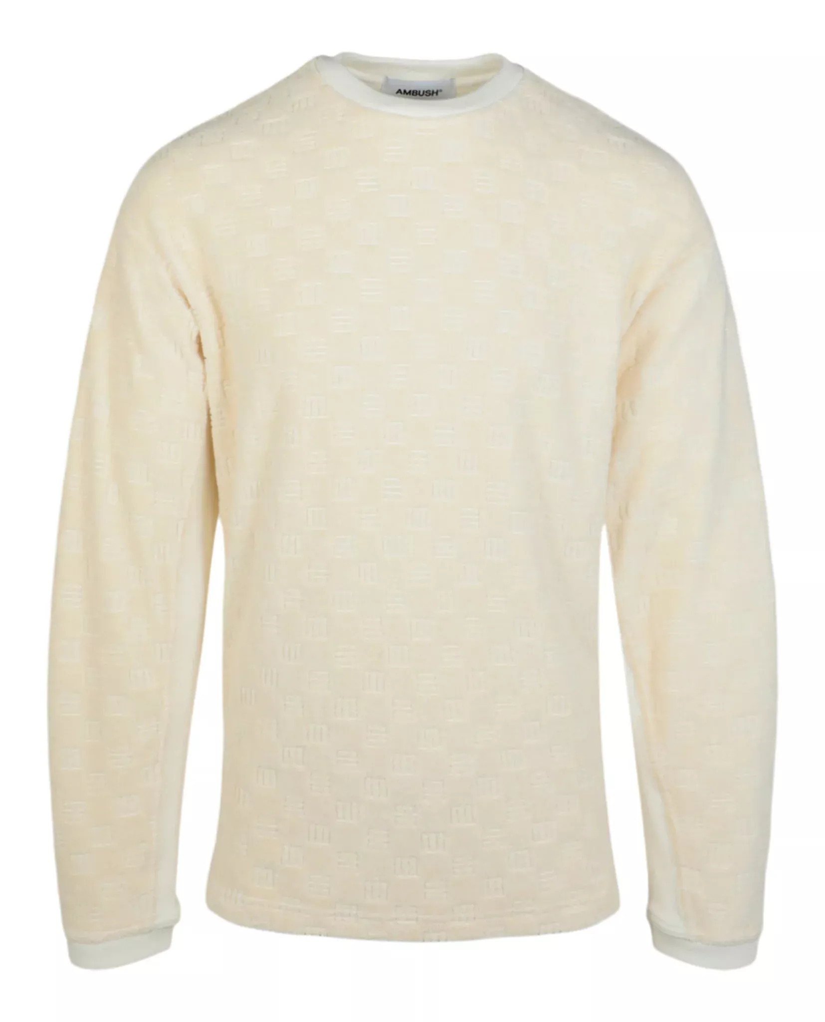 AMBUSH Mens Monogram Crewneck Sweatshirt