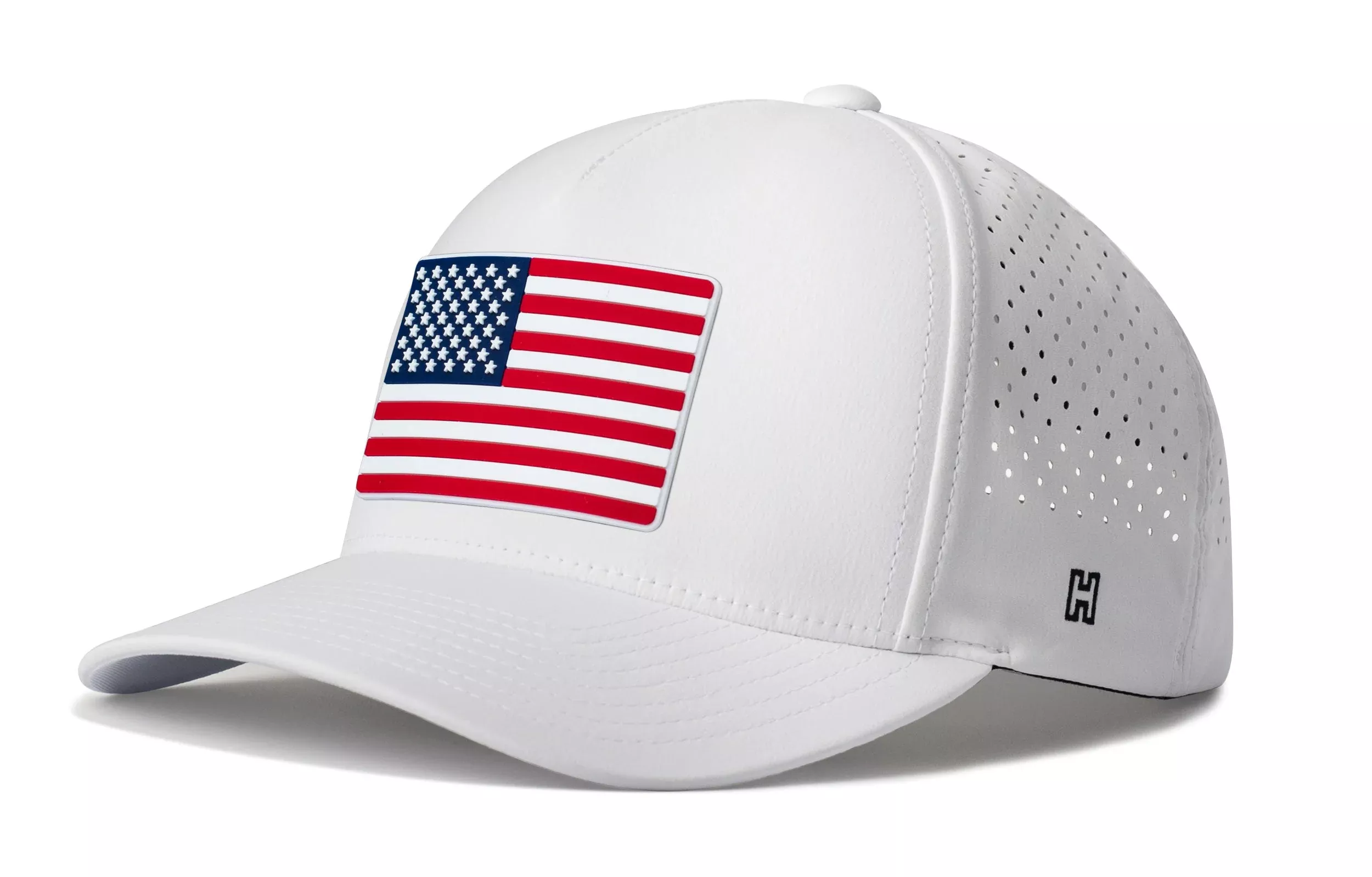 American Flag Performance 5-Panel Hat|USA Flexfit Snapback