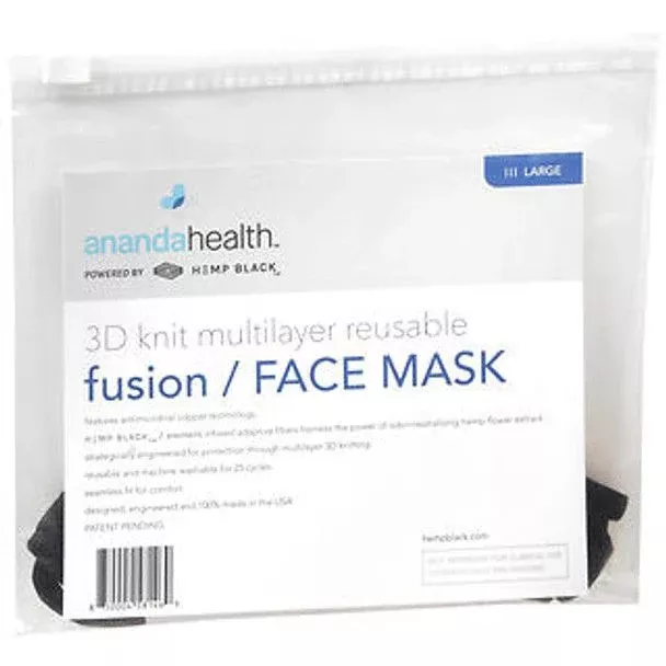 Ananda Hemp, Inc. 3D Knit Multilayer Reusable Face Mask