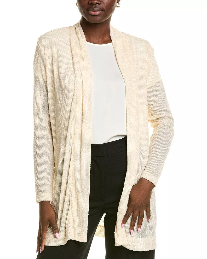 Anne Klein Drape Front Cardigan