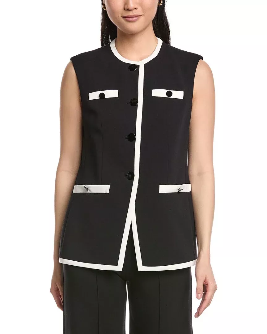 Anne Klein Four Button Vest