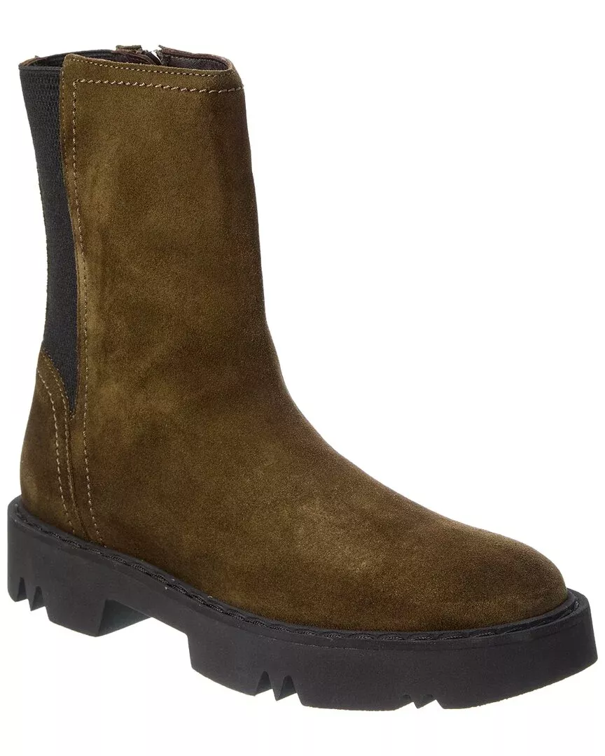 Aquatalia Hensley Waterproof Suede Bootie