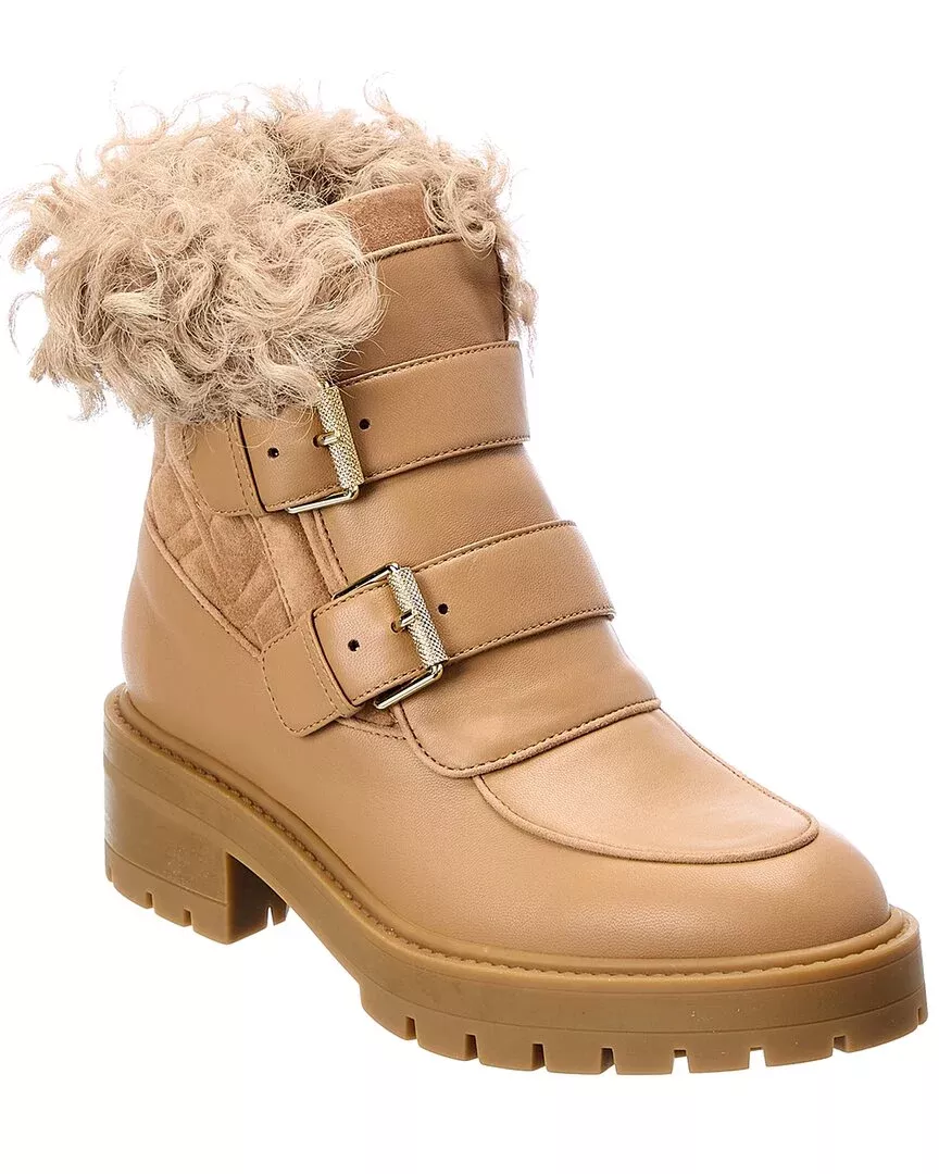 Aquazzura Ryan Leather & Suede Bootie
