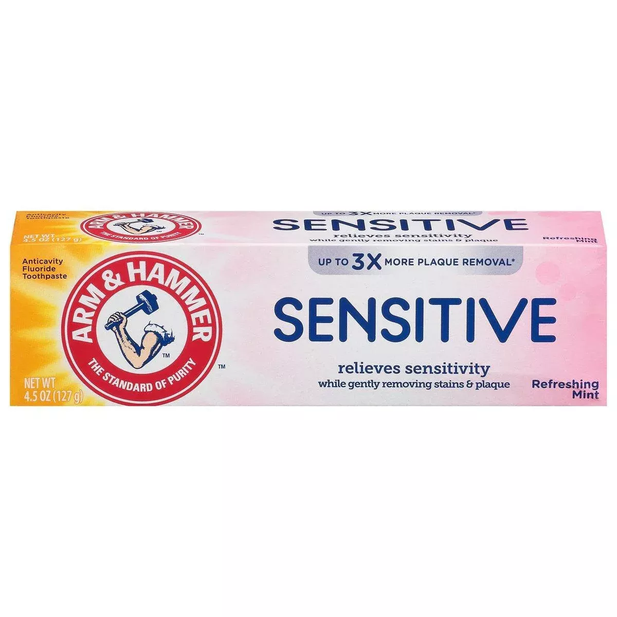 Arm & Hammer 5% - 0.243% Sensitive Refreshing Mint Toothpaste, 4.5 oz