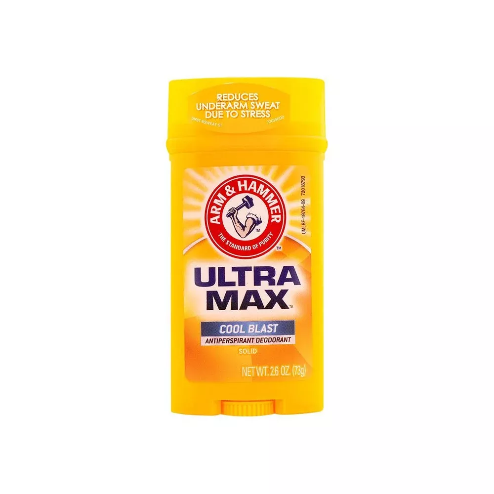 Arm & Hammer Ultra Max Antiperspirant Deodorant, Invisible Solid, Cool Blast