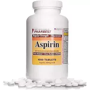 AspirinTabs 325Mg Phb 1000