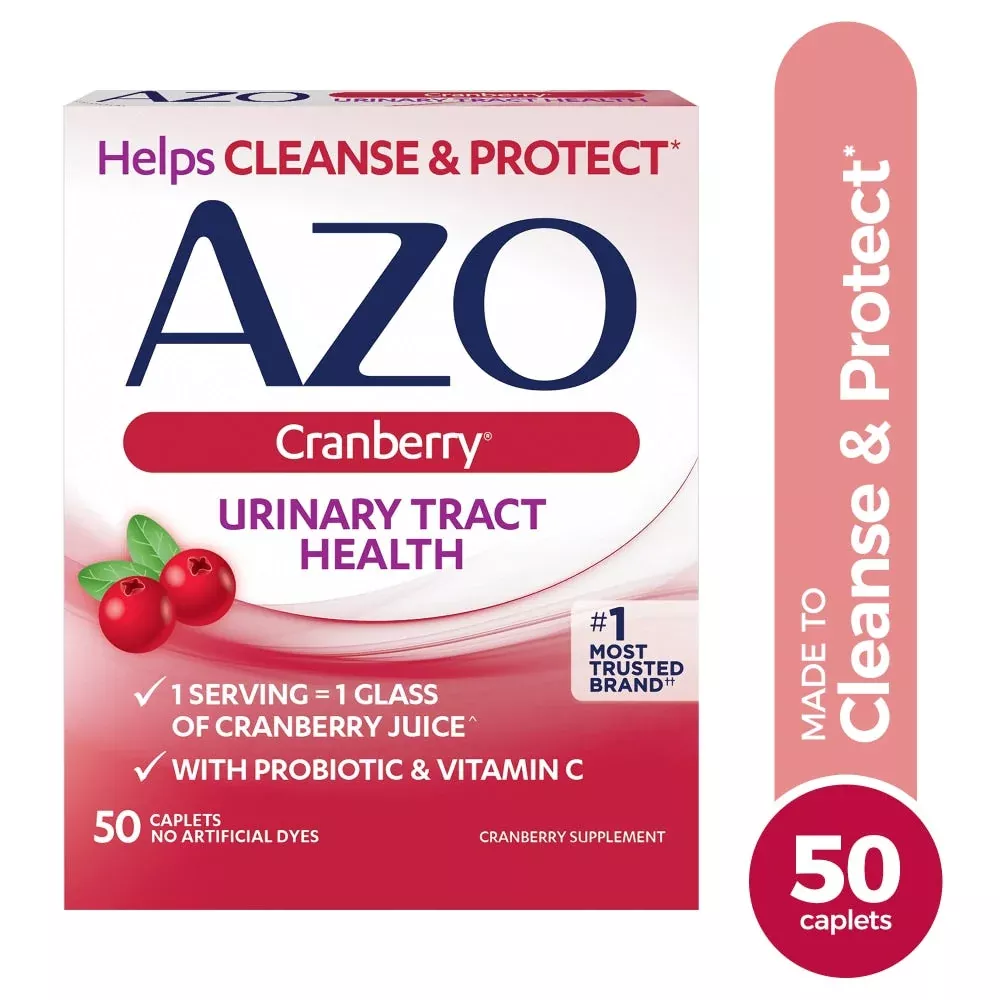 AZO Cranberry 250 mg Tablet CPLT, 50 EA
