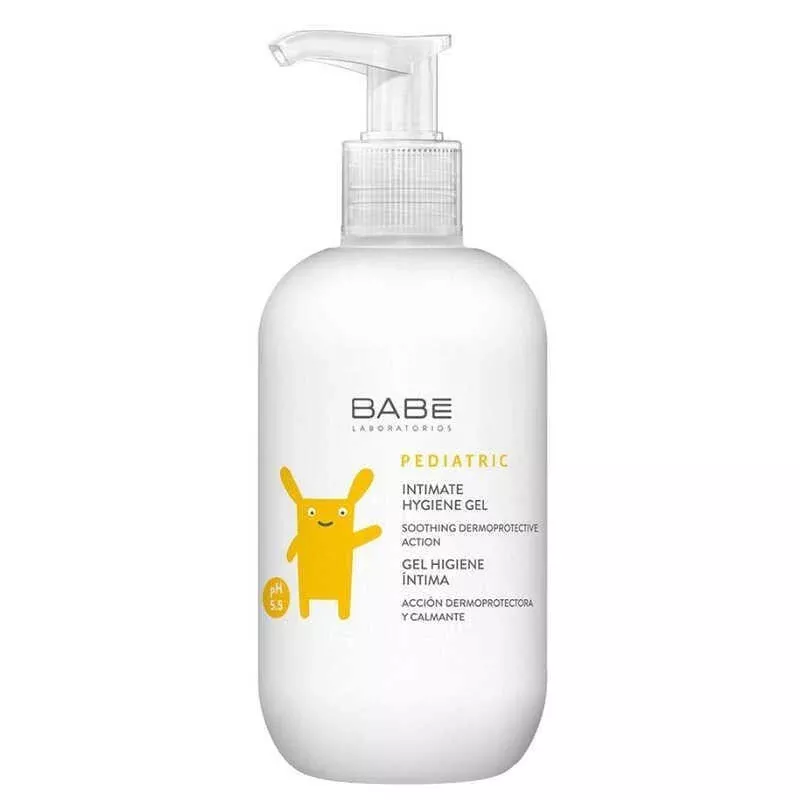 Babe Children's Intimate Hygiene Gel - Gentle, Natural, and Safe for Kids - Prebiotic & Antiseptic Properties