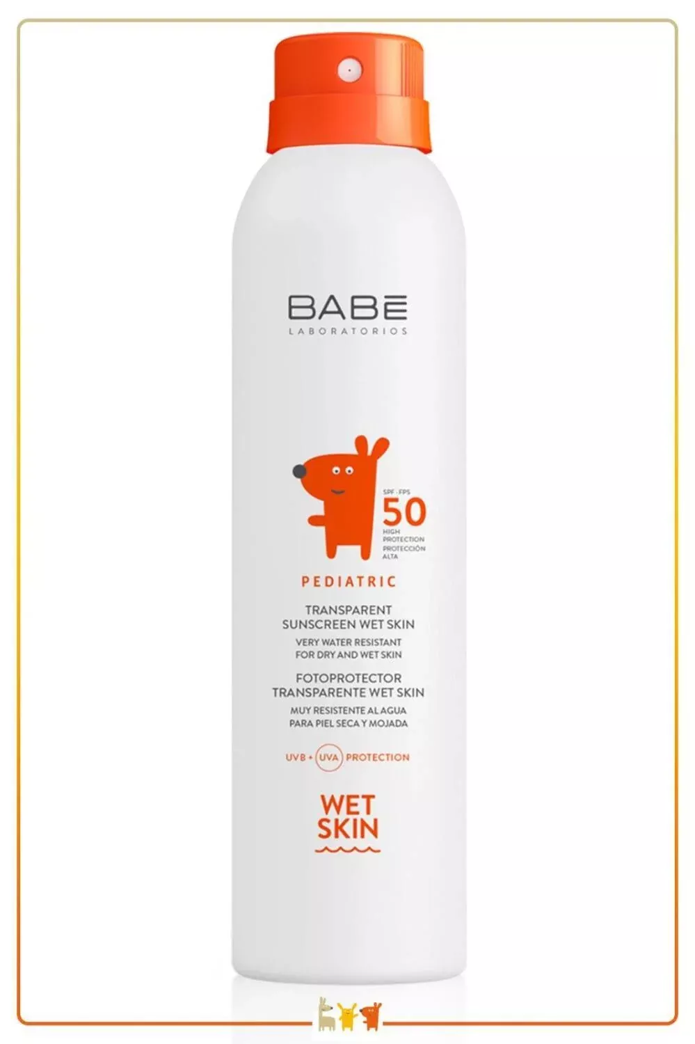 Babe Pediatric Transparent Sunscreen - SPF 50+ | 200 ml