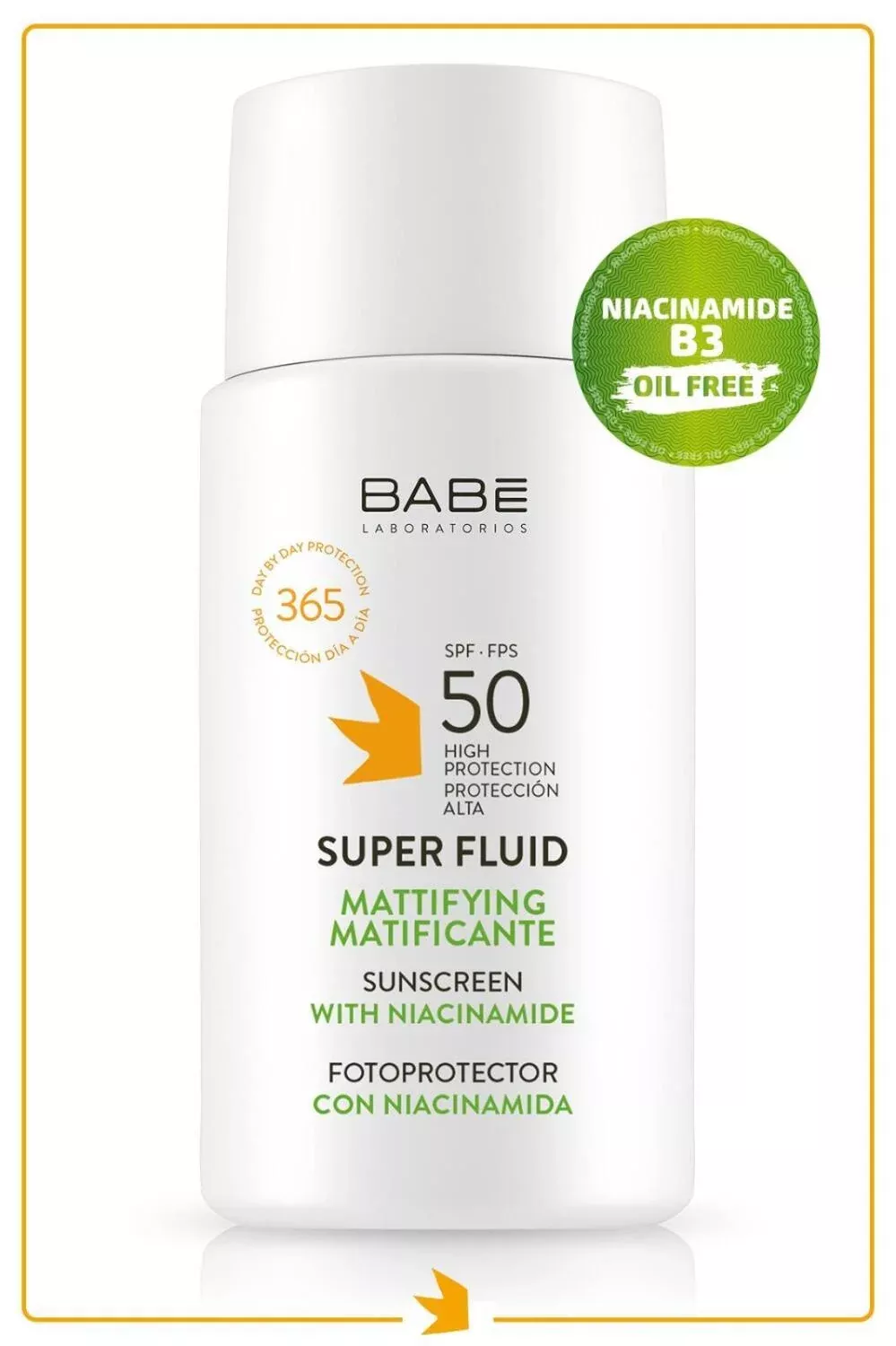 Babe Super Fluid Mattifying Sunscreen - SPF 50 | 50 ml