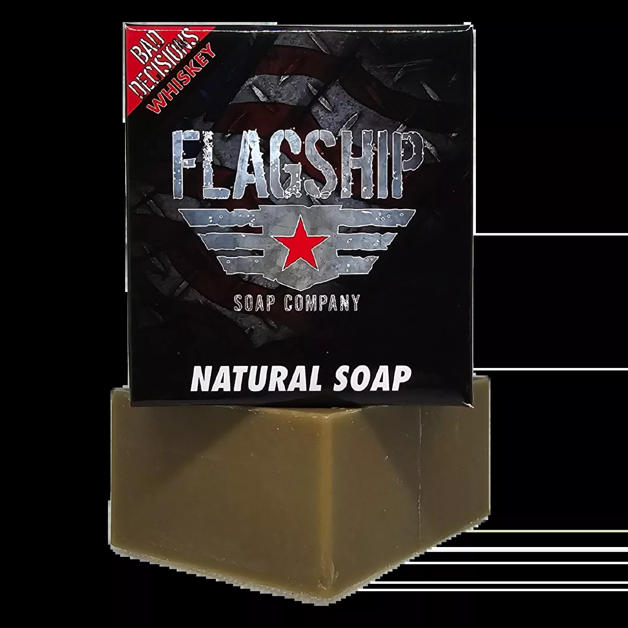 Bad Decisions Whiskey Natural Mens Soap