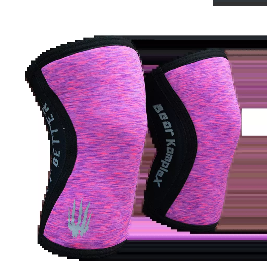 Bear KompleX Knee Sleeves - Pink Heather