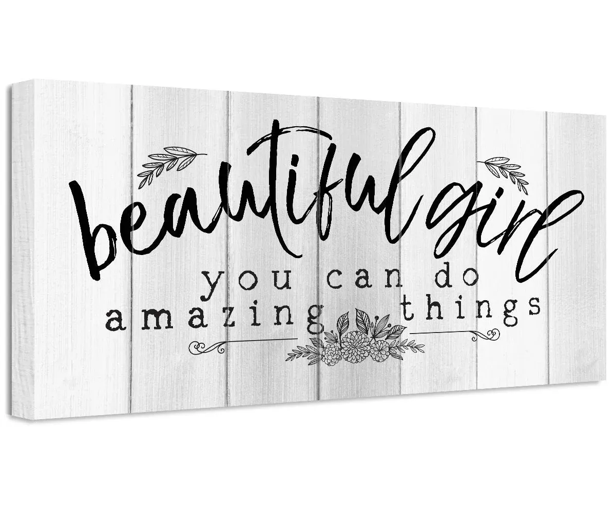 Beautiful Girl - Canvas