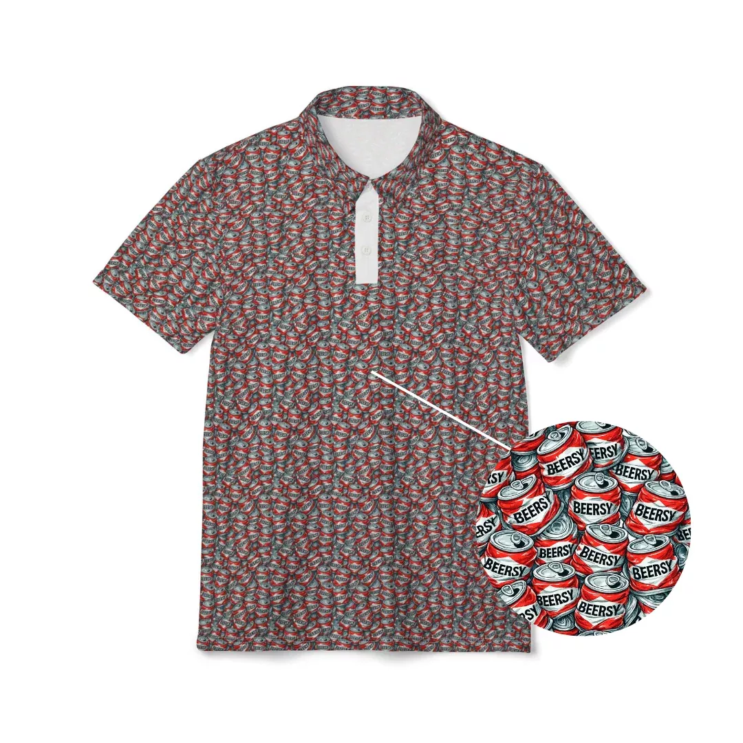 Beersy Crushed Classics Performance Polo