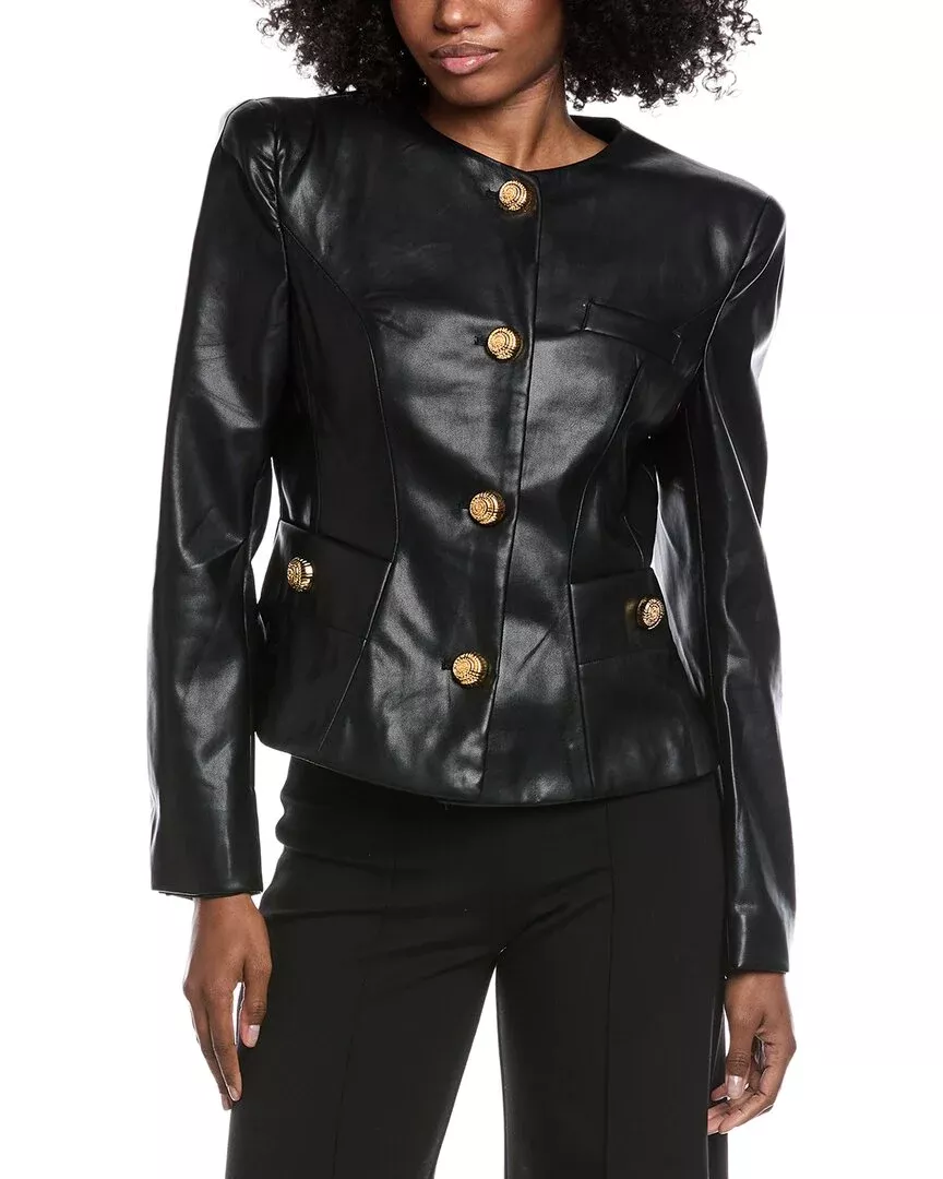 Beulah Vegan Leather Jacket