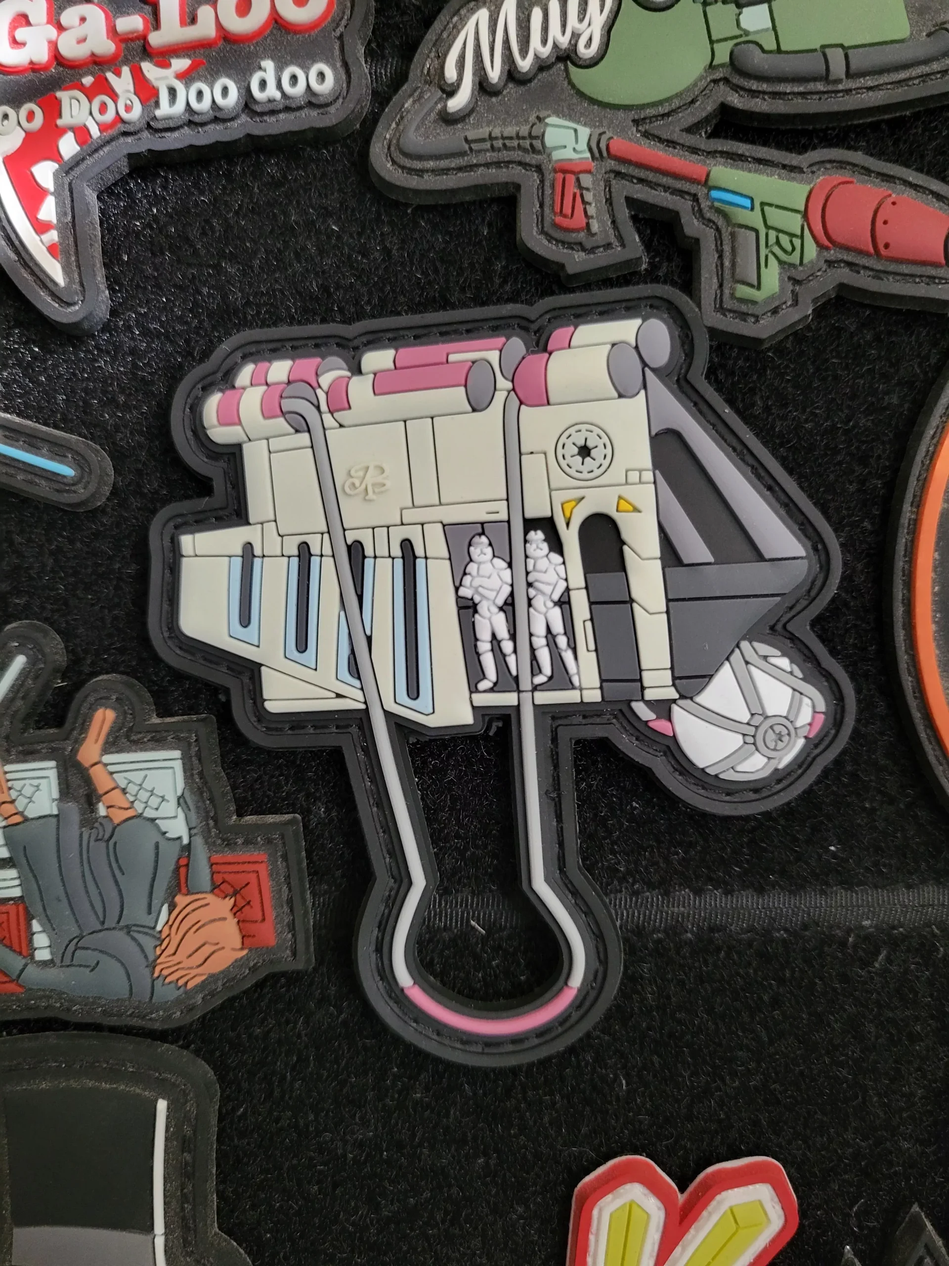 Binder Clip Clone Gunship Morale Patch