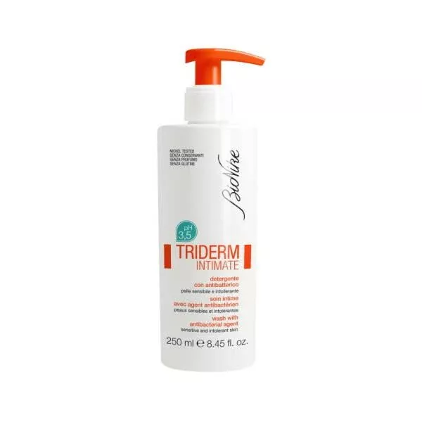 BioNike Triderm Intimate Wash - Gentle pH 3.5 for Sensitive Care, 8.45 fl oz