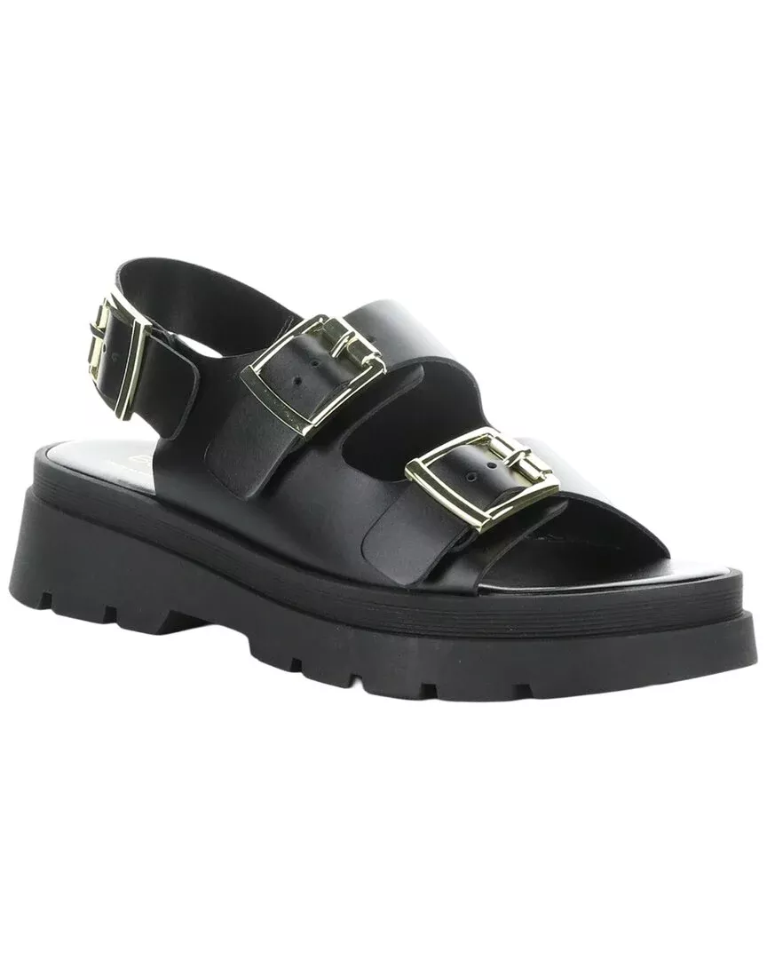 Bos. & Co. Cipher Leather Sandal