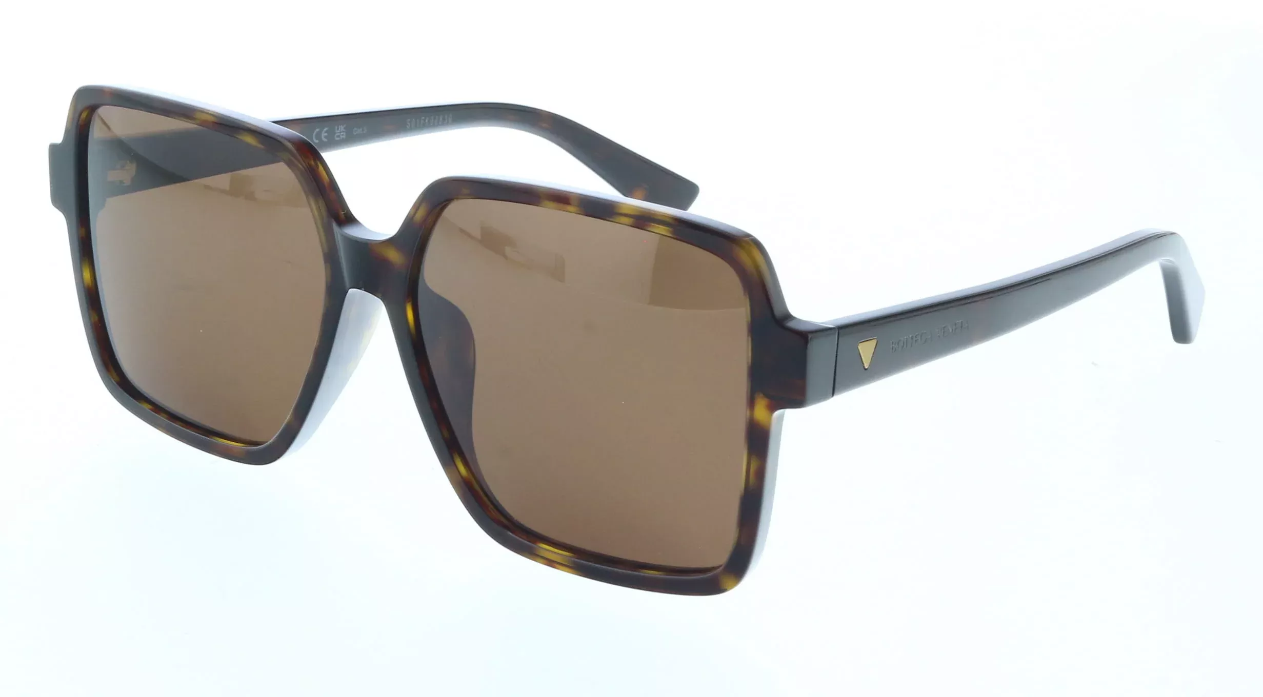 Bottega Veneta BV1317SK-002 Oversized Square Tortoiseshell