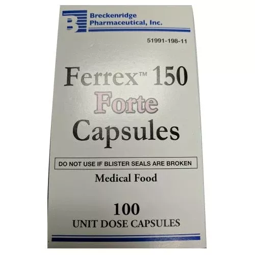 Breckenridge Ferrex 150 Forte Capsules