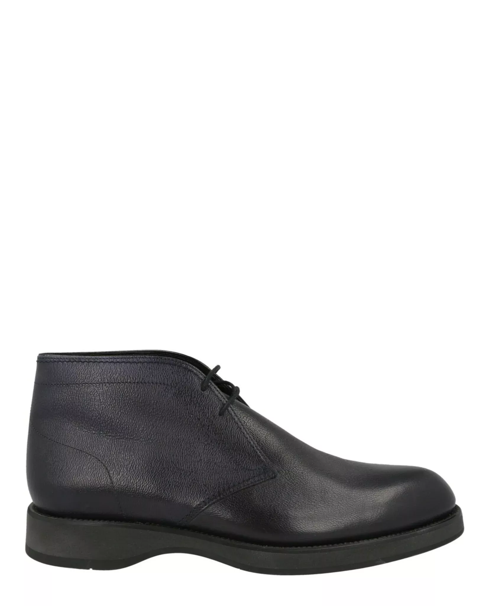 Brioni Mens Desert Leather Ankle Boots