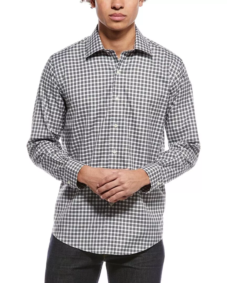 Brooks Brothers Check Button Shirt
